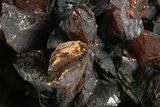 Superb, Rich Red-Orange Orpiment Crystal Cluster - Peru #362137-1
